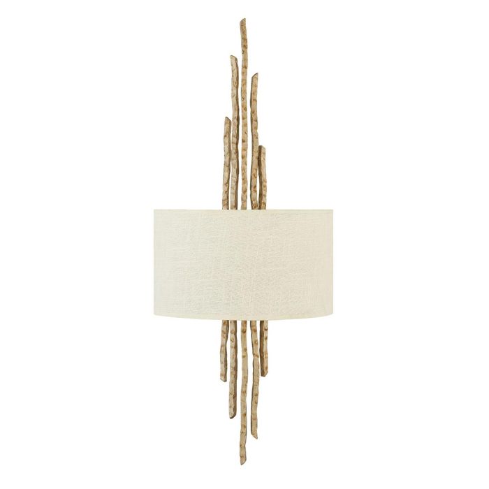 elstead lighting Spyre 2 Light Wall Light - Champagne Gold