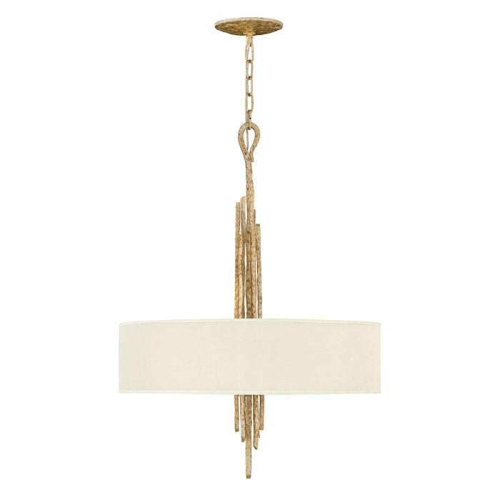 elstead lighting Spyre 6 Light Pendant - Champagne Gold