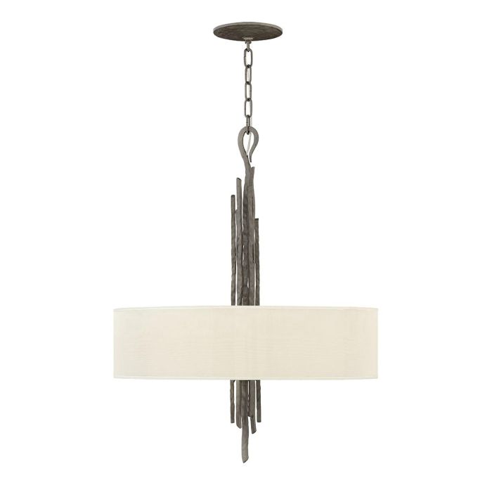 elstead lighting Spyre 6 Light Pendant - Metallic Matte Bronze