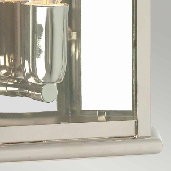Elstead Lighting St Martins 1 Light Wall Lantern - Polished Nickel