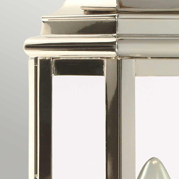 Elstead Lighting St Martins 1 Light Wall Lantern - Polished Nickel