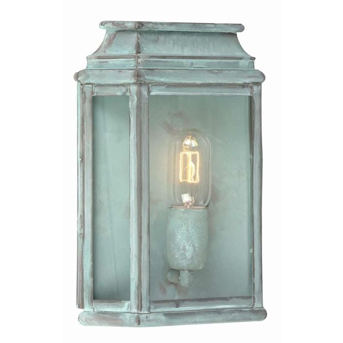 elstead lighting St Martins 1 Light Wall Lantern - Verdigris