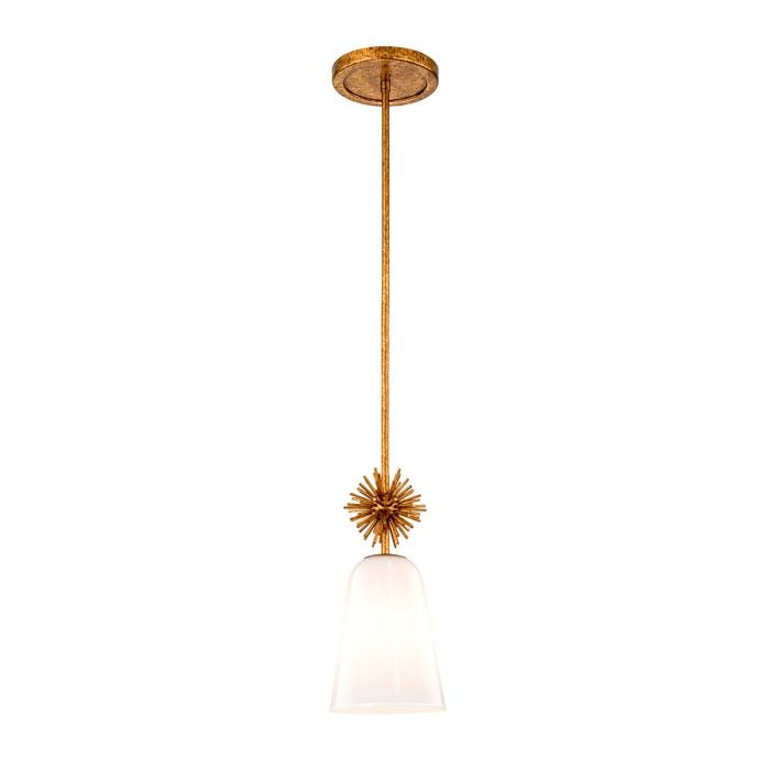 elstead lighting Staring 1 lt Pendant - Distressed Gold