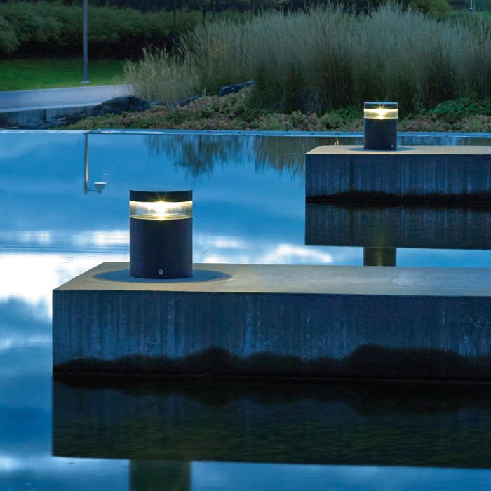 Elstead Lighting Stavanger LED Small Bollard - Graphite