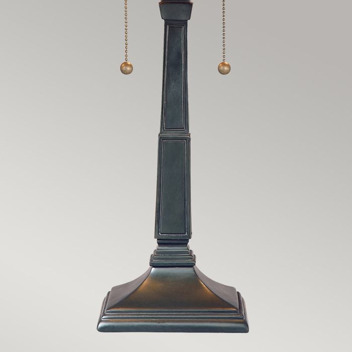 Elstead Lighting Stephen 2 Light Table Lamp - Vintage Bronze