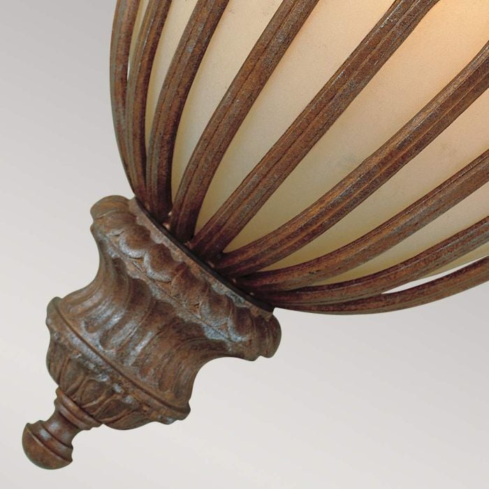 Elstead Lighting Stirling Castle 1 Light Wall Light - British Bronze