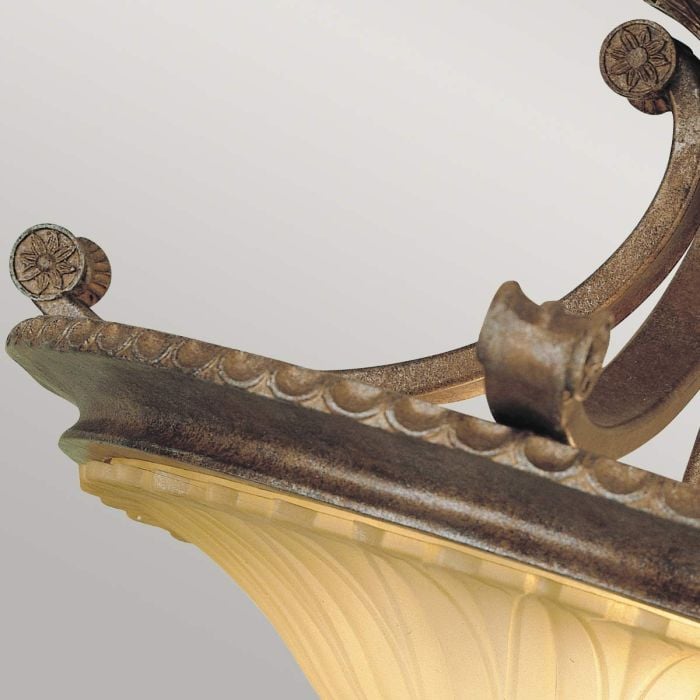 Elstead Lighting Stirling Castle 2 Light Semi-Flush - British Bronze