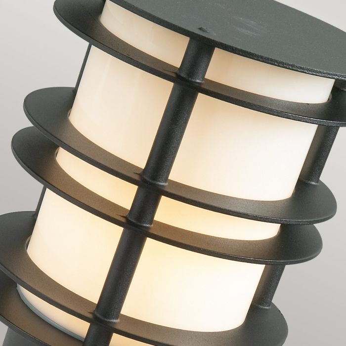 Elstead Lighting Stockholm 1 Light Medium Bollard - Black