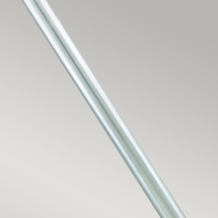 Elstead Lighting Stockholm 1 Light Pillar - Galvanised