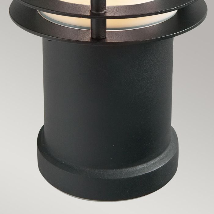 Elstead Lighting Stockholm 1 Light Small Bollard - Black