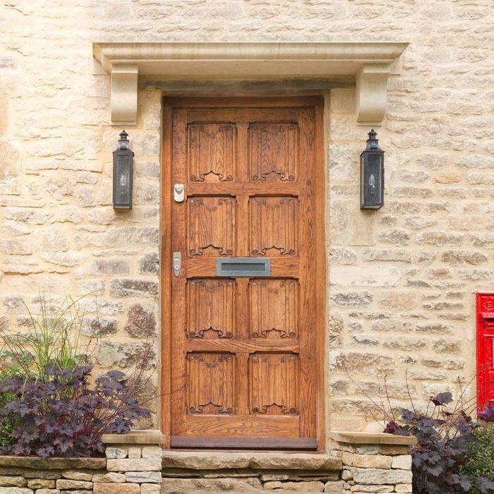 Elstead Lighting Stow 1 Light Wall Lantern - Old Bronze