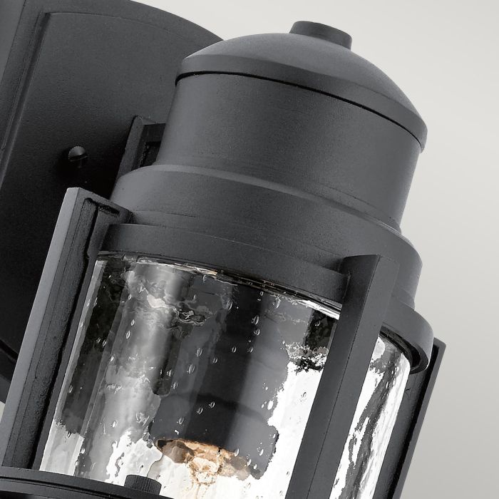 Elstead Lighting Suri 1 Light Medium Wall Lantern - Textured Black