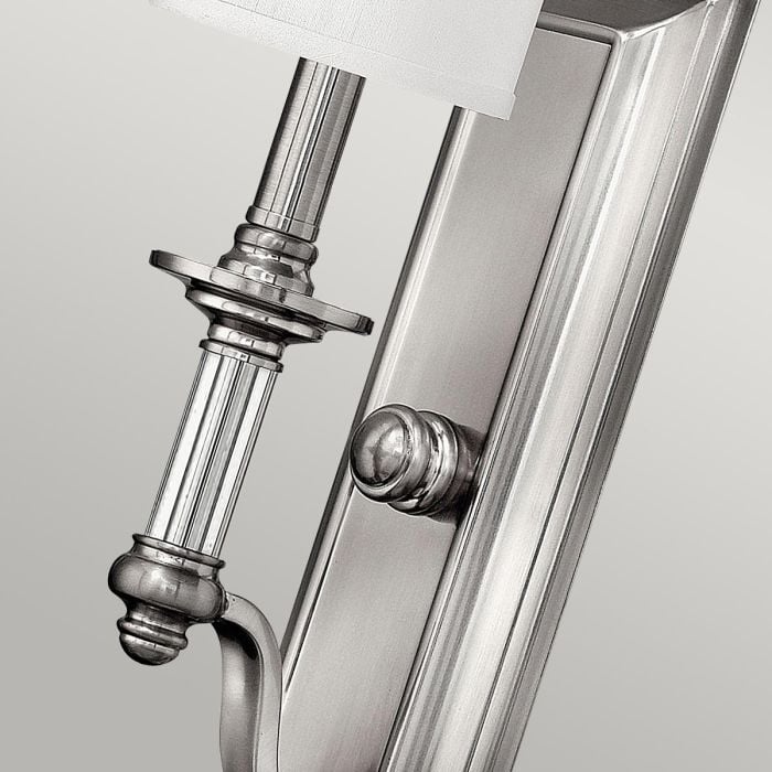 Elstead Lighting Sussex 1 Light Wall Light - Brushed Nickel