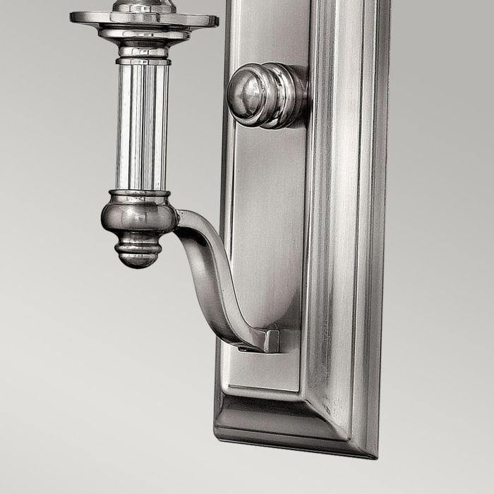 Elstead Lighting Sussex 1 Light Wall Light - Brushed Nickel