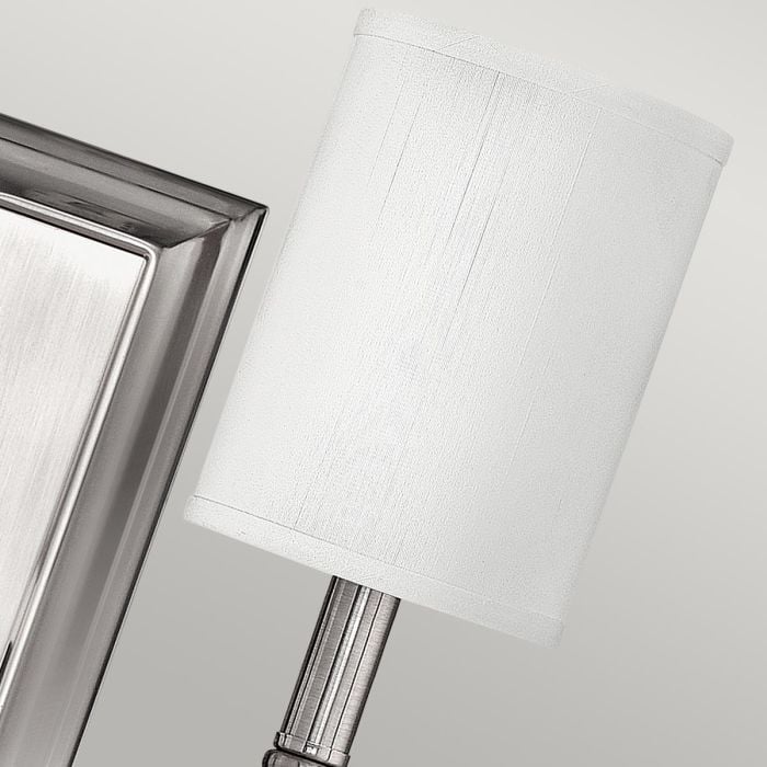 Elstead Lighting Sussex 2 Light Wall Light - Brushed Nickel
