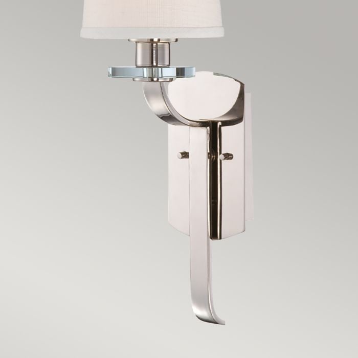 Elstead Lighting Sutton Place 1 Light Wall Light - Imperial Silver