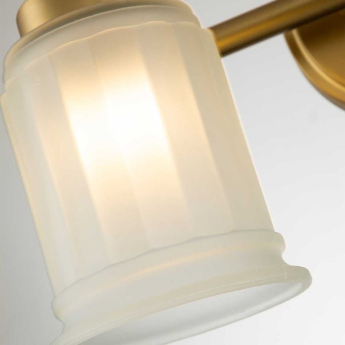 Elstead Lighting Swell 2 Light Wall Light - Brushed Brass