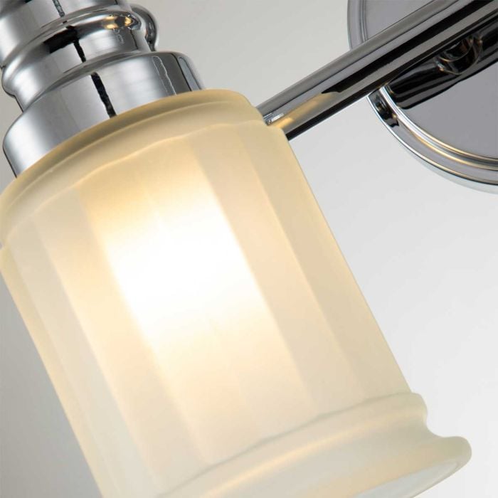 Elstead Lighting Swell 2 Light Wall Light - Polished Chrome
