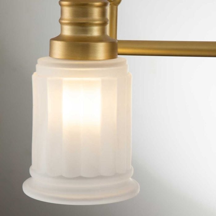 Elstead Lighting Swell 3 Light Wall Light - Brushed Brass