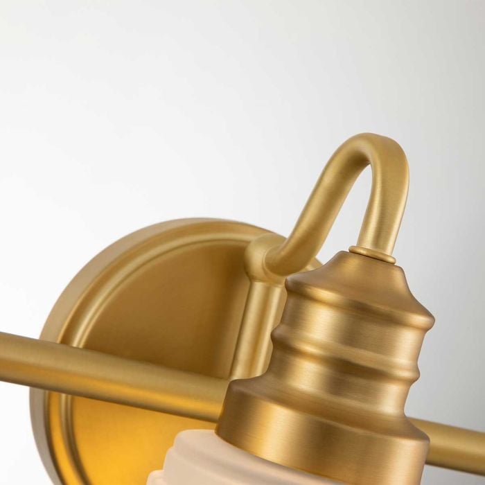 Elstead Lighting Swell 3 Light Wall Light - Brushed Brass