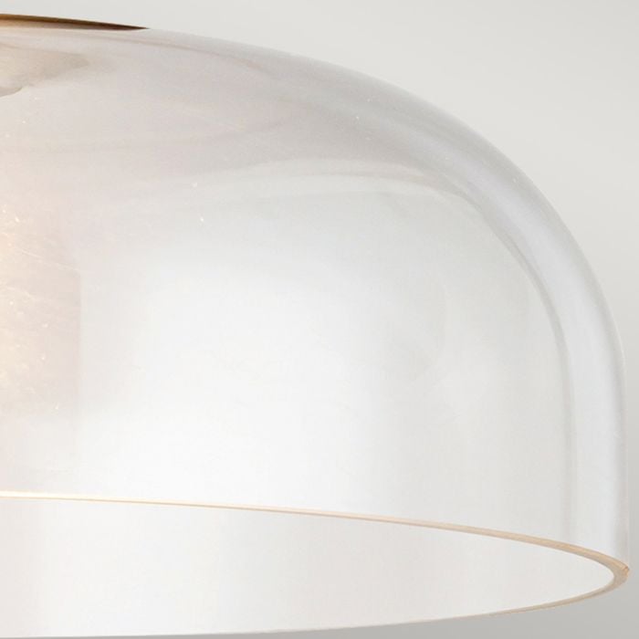 Elstead Lighting Sylvia 1 Lt Semi Flush - Matte Black