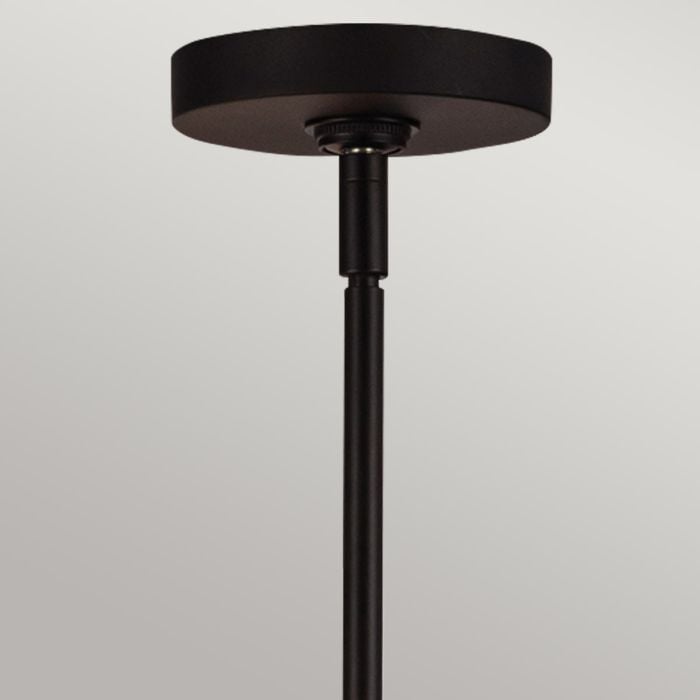 Elstead Lighting Sylvia 4 Lt Chandelier - Matte Black