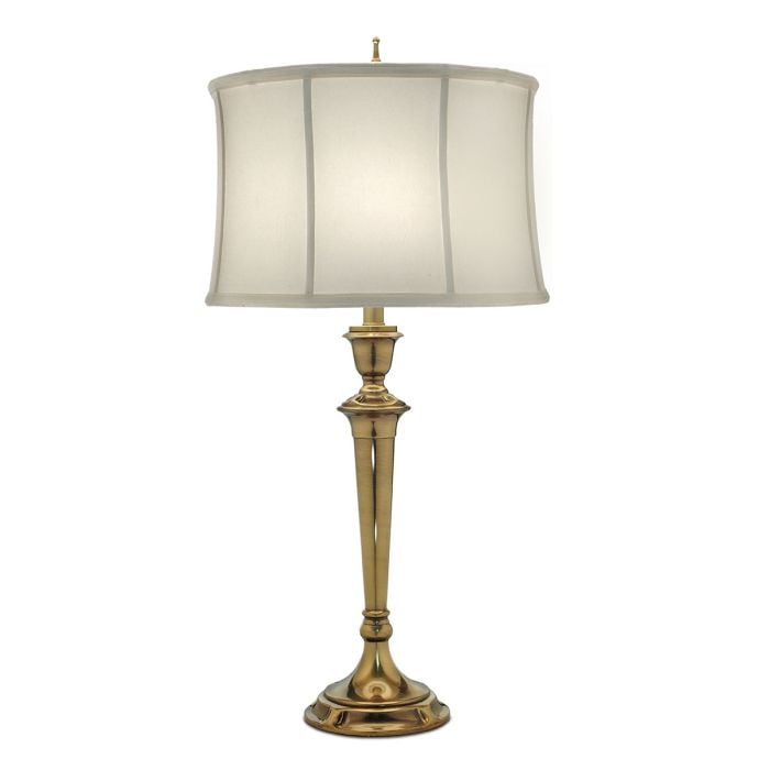 elstead lighting Syracuse 1 Light Table Lamp - Burnished Brass