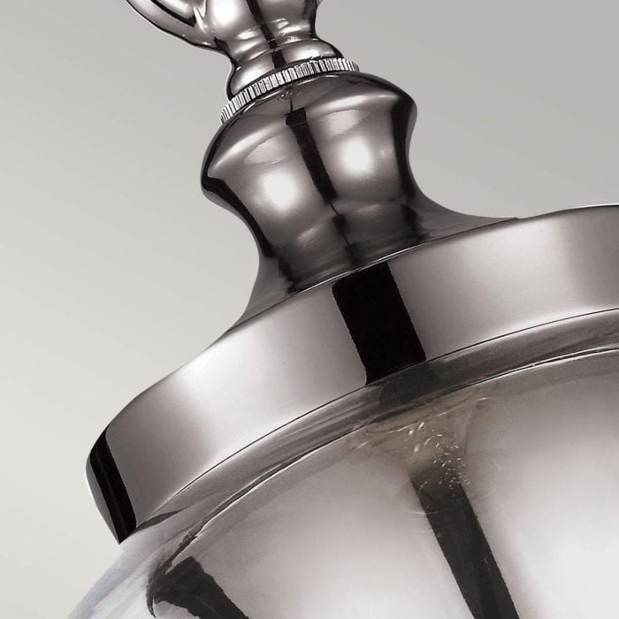 Elstead Lighting Tabby 1 Light Mini Pendant - Polished Nickel
