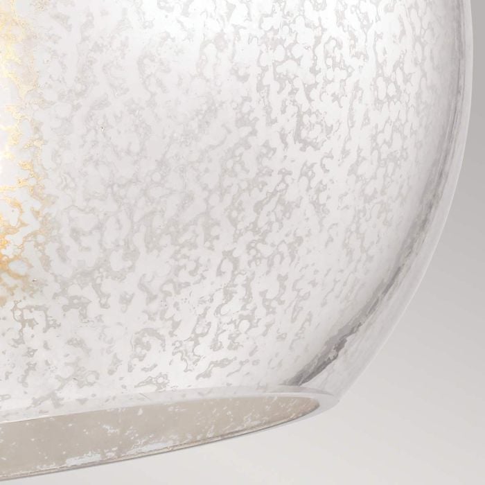 Elstead Lighting Tabby 1 Light Pendant - Brushed Steel