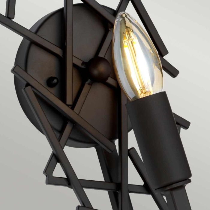Elstead Lighting Taiko 1 Light Wall Light - Olde Bronze