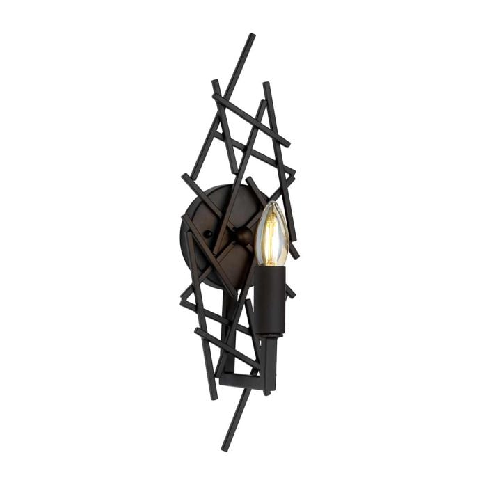 elstead lighting Taiko 1 Light Wall Light - Olde Bronze