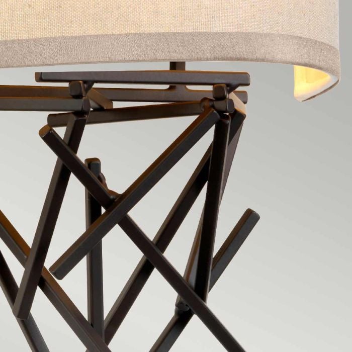 Elstead Lighting Taiko 2 Light Wall Light - Olde Bronze