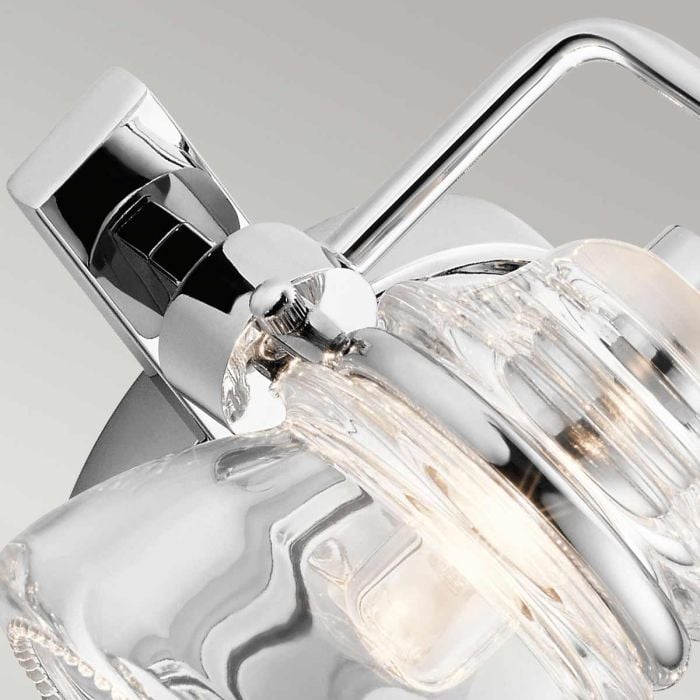 Elstead Lighting Talland 2 Light Wall Light - Polished Chrome