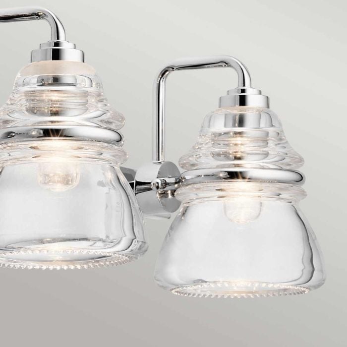 Elstead Lighting Talland 4 Light Wall Light - Polished Chrome