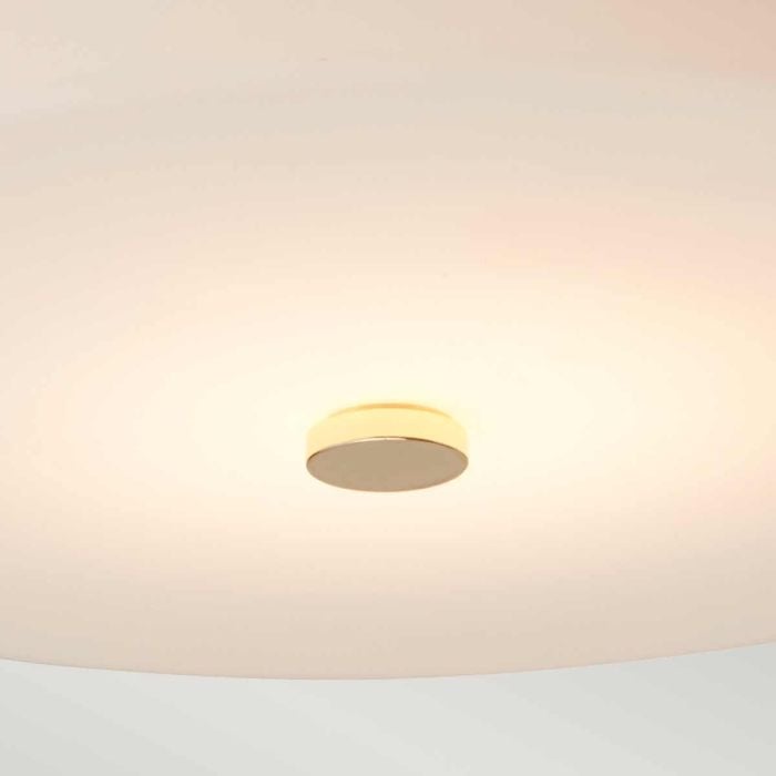 Elstead Lighting Tamar 1 Light Large Flush - Polished Gold