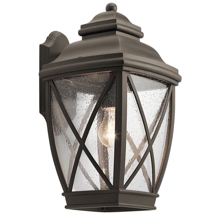 elstead lighting Tangier 1 Light Large Wall Lantern - Olde Bronze