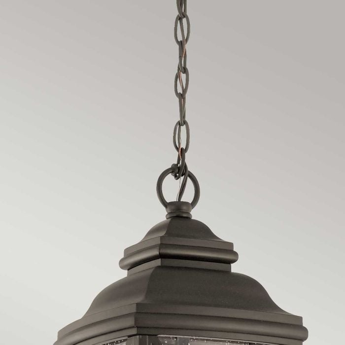 Elstead Lighting Tangier 1 Light Medium 7.5" Chain Lantern - Olde Bronze