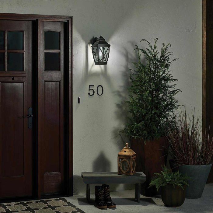 Elstead Lighting Tangier 1 Light Medium Wall Lantern - Olde Bronze
