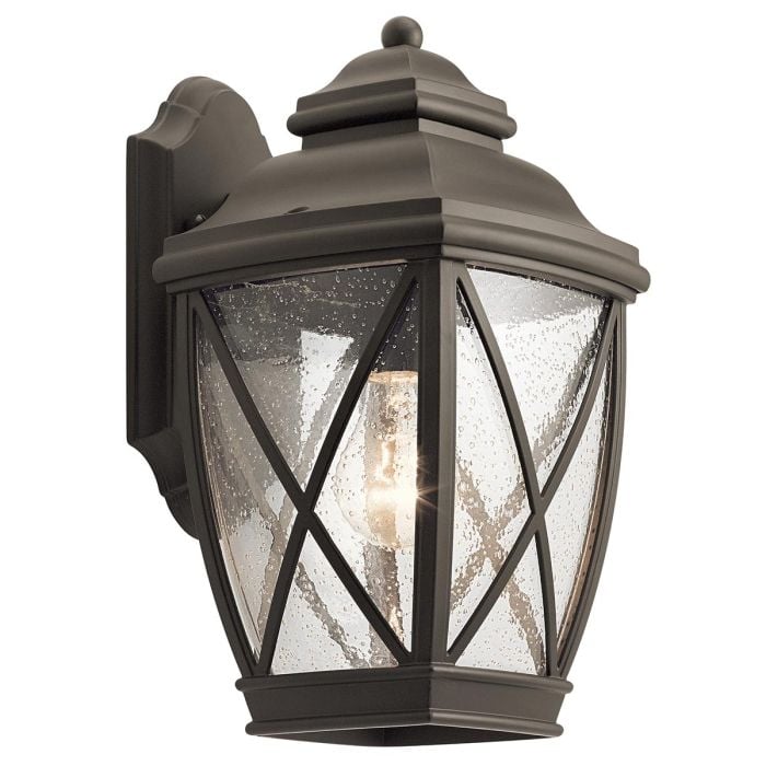 elstead lighting Tangier 1 Light Medium Wall Lantern - Olde Bronze