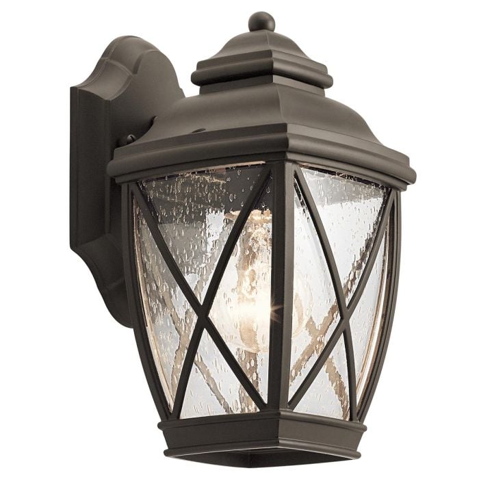 elstead lighting Tangier 1 Light Small Wall Lantern - Olde Bronze