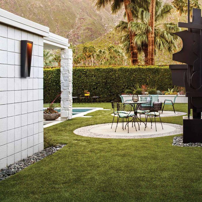 Elstead Lighting Taper LED Wall Lantern - Textured Black