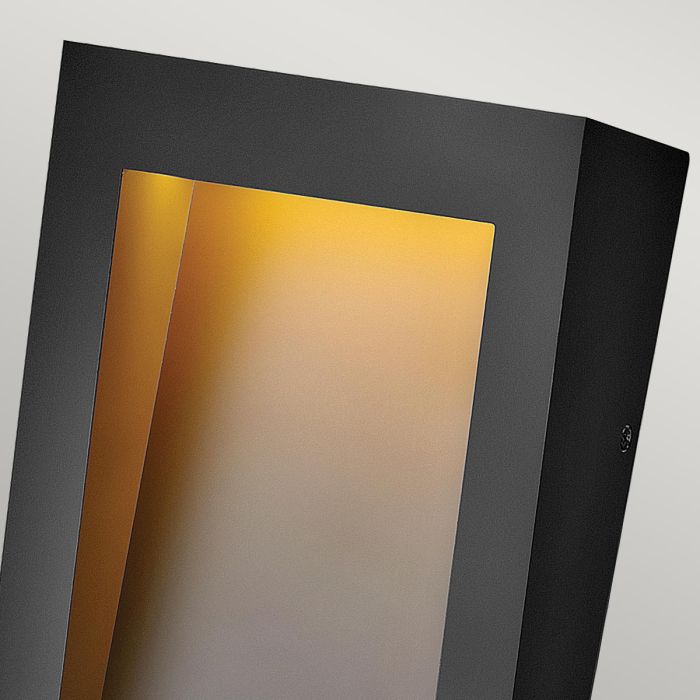 Elstead Lighting Taper LED Wall Lantern - Textured Black Weather Resistant Composite