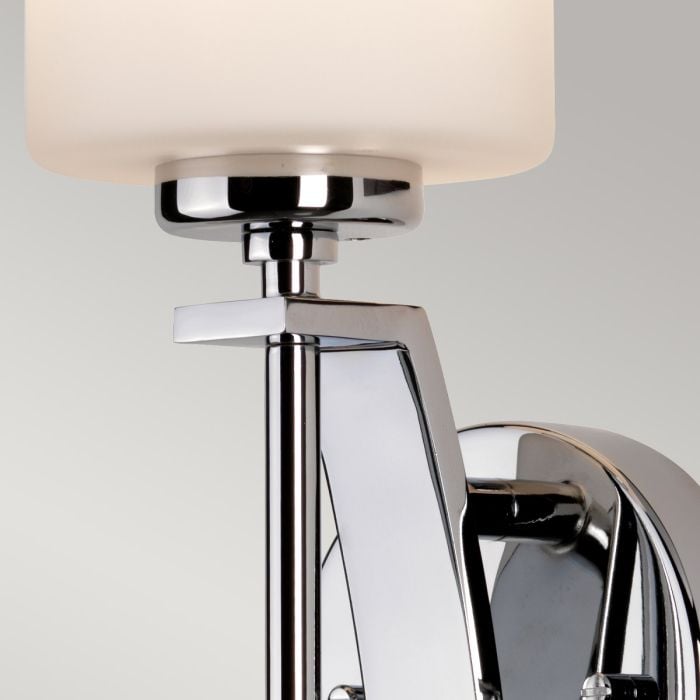 Elstead Lighting Taylor 1 Light Large Wall Light - Polished Chrome