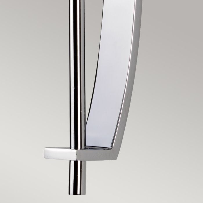 Elstead Lighting Taylor 1 Light Large Wall Light - Polished Chrome