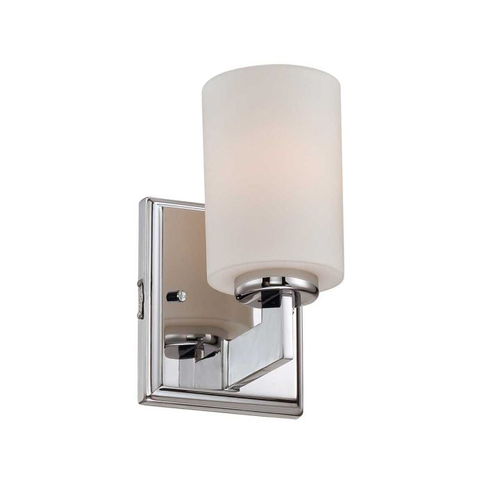 elstead lighting Taylor 1 Light Small Wall Light - Polished Chrome