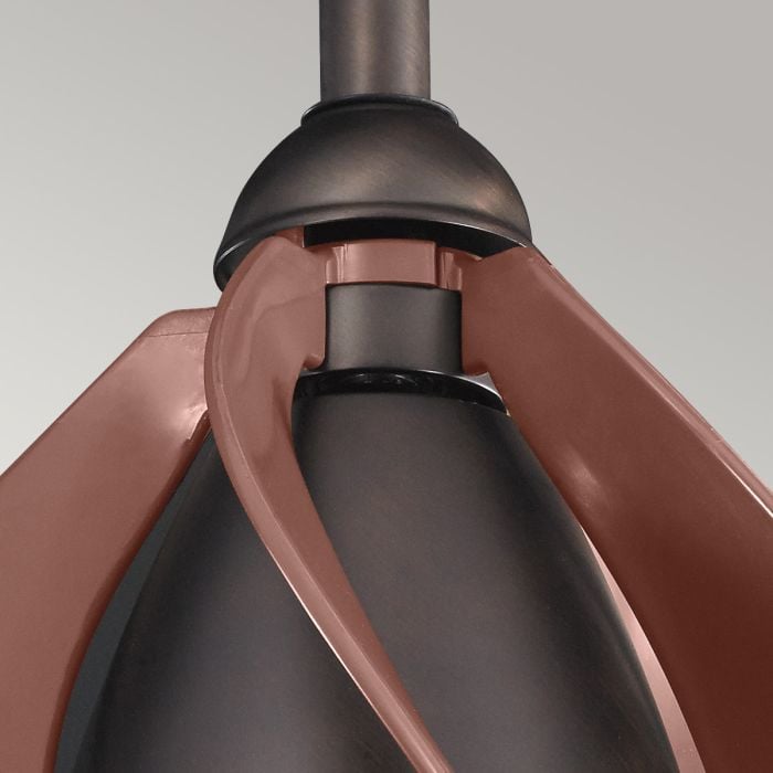 Elstead Lighting Terna - 15in / 38cm Fan - Oil Brushed Bronze