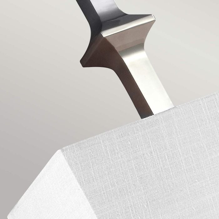 Elstead Lighting Teva 1 Light Wall Light - Polished Nickel