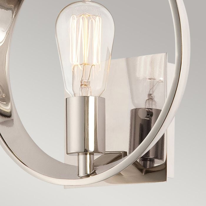 Elstead Lighting Theater Row 1 Light Wall Light - Imperial Silver