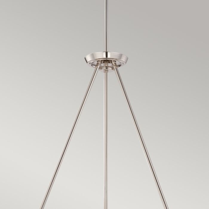 Elstead Lighting Theater Row 6 Light Chandelier - Imperial Silver