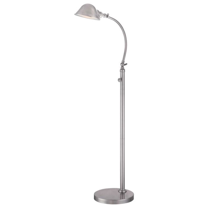 elstead lighting Thompson LED Floor Lamp in Brushed Nickel